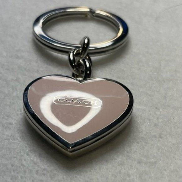 Coach Key Chains with Open Heart Locket - Picture 2 of 5